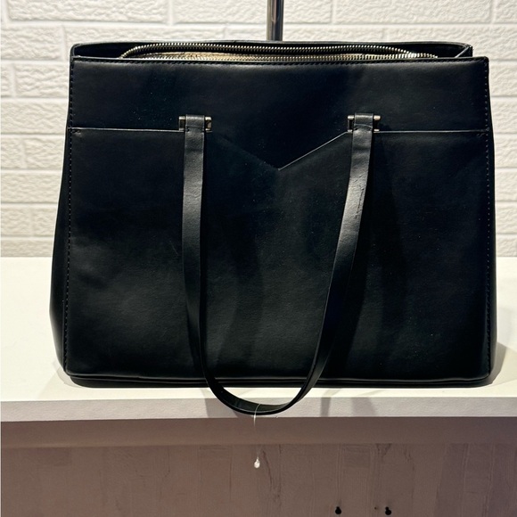 Guess Black Structured Tote Bag - Picture 1 of 7